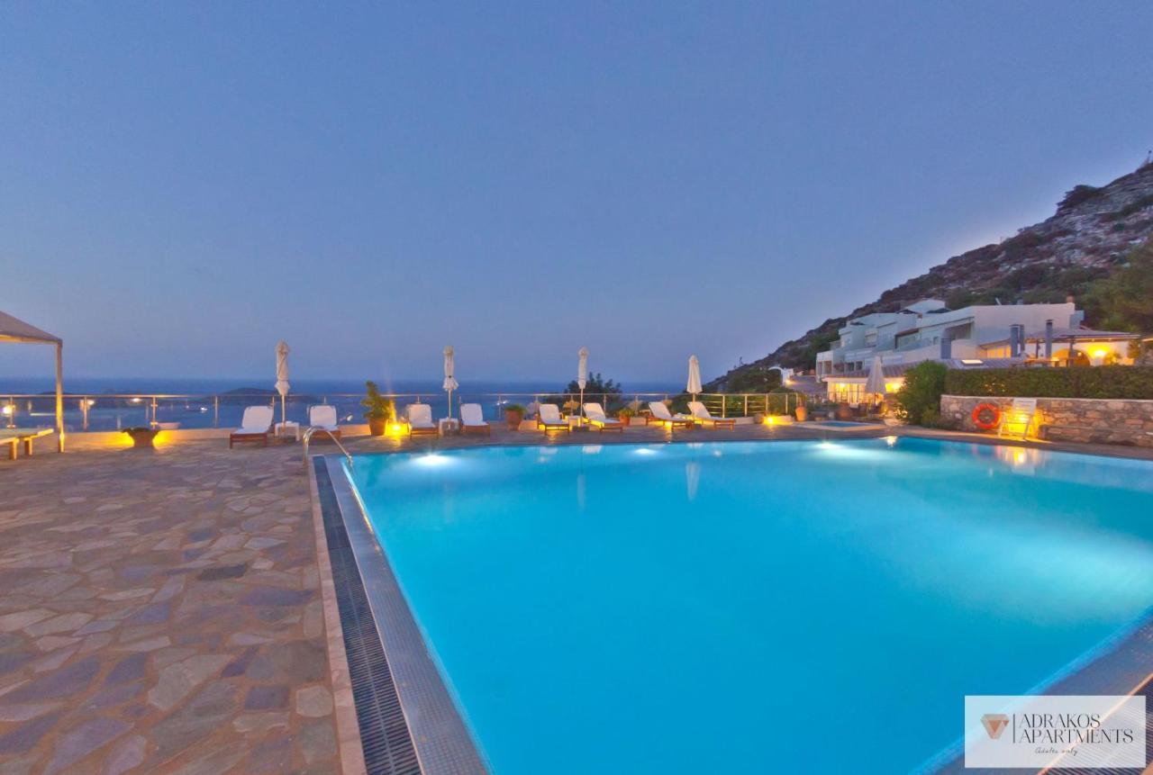 Adrakos Apartments (Adults Only) Elounda Exterior foto