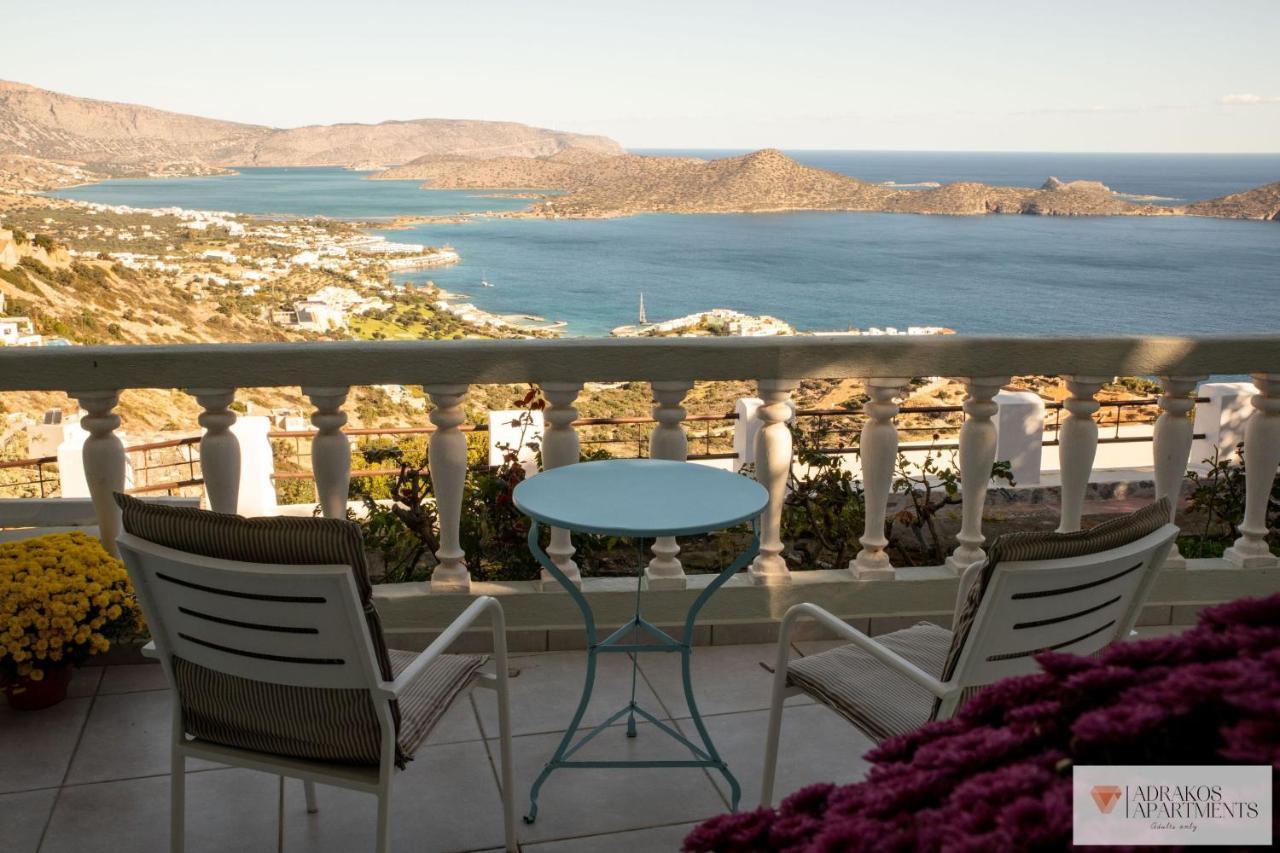 Adrakos Apartments (Adults Only) Elounda Exterior foto